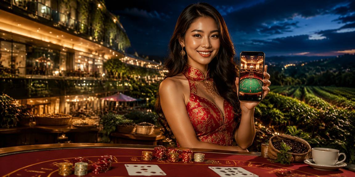 Khung cảnh Nha Trang với người chơi xổ số jackpot trực tuyến mq2
