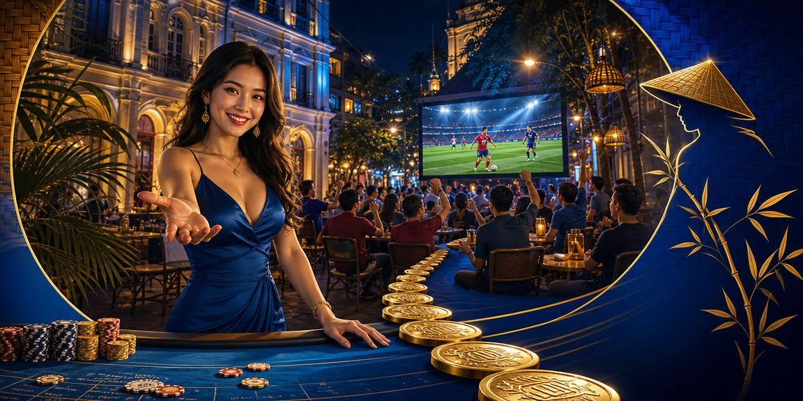 Cổ động viên bóng đá Hồ Chí Minh theo dõi kèo cược trực tuyến