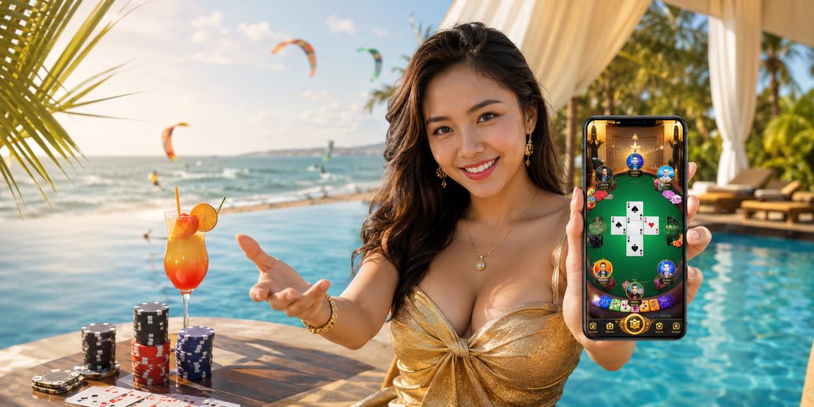 Người chơi tại Mũi Né đang xem bảng tỷ lệ kèo cá cược thể thao trên điện thoại